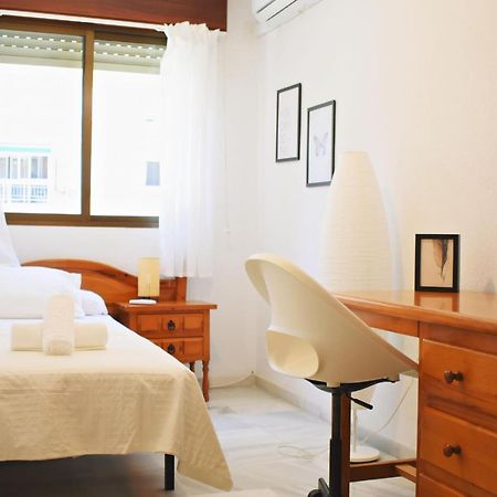 Amplio Y Luminoso Apartamento Cerca Del Centro Y La Playa Con Piscina Y Parking Privado มาลากา ภายนอก รูปภาพ